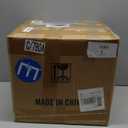 Sratte 8 Pcs Christmas Foam Noodles with Packaging Tape 55 Inch Hollow Foam Noodles for Christmas Decor DIY Craft Projects (White Noodle, Red Tape)