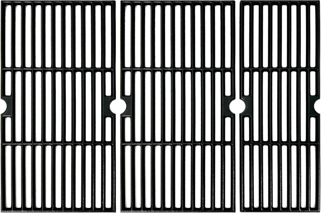 DC151 Cast Iron Cooking Grates for Charbroil Performance 5 Burner 463347519, Replacement for Charbroil 4 Burner Grills 463377017, 463347017, Grill Grids for Charbroil 463376117, 463377117