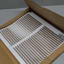 Steel Return Air Grill,Return Air Vent Cover (Duct Opening) Cold Air Return Vent Cover for Wall or Ceiling (14"W x 10"H Duct Opening)