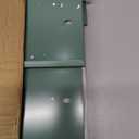 Raised Garden Bed, Elevated Planter Green Metal Plant Box with Legs Standing Garden Stand Drainage Holes Green