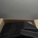 Auxko All Weather 3 Row Floor Mats for Jeep Grand Cherokee L 2021-2024 2025 6 Seat(2nd Row Bucket Seat Without Center Console) TPE Floor MatS Liners Black