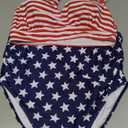 American Trends Maternity Swimsuit High Waisted Bikini Set Two Piece Pregnancy Bathing Suit Swimwear Swimming Suit M