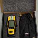 PREXISO 2-in-1 Stud Finder with Laser Level, Rechargeable Multi Surface Cross Line Laser & Wall Stud Scanners Tool for Hanging Frames & Picture, Wood Ac Wire Metal Studs Joist Pipe Detection