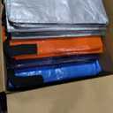 8 Pack Large Strong Moving Bags with Zippers & Carrying Handles - Water-Resistant - Heavy Duty Storage Tote for Space Saving, Fold Flat, Alternative to Moving Box (Multicolored)