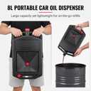 Low Profile Oil Drain Pan 8.5 Quart Oil Disposal Container
Splash-Free Oil Collection For Cars, Motorcycles, Atvs, Tractors And Lawn Mowers, 8L Hdpe Container With Sealed Drain Cap