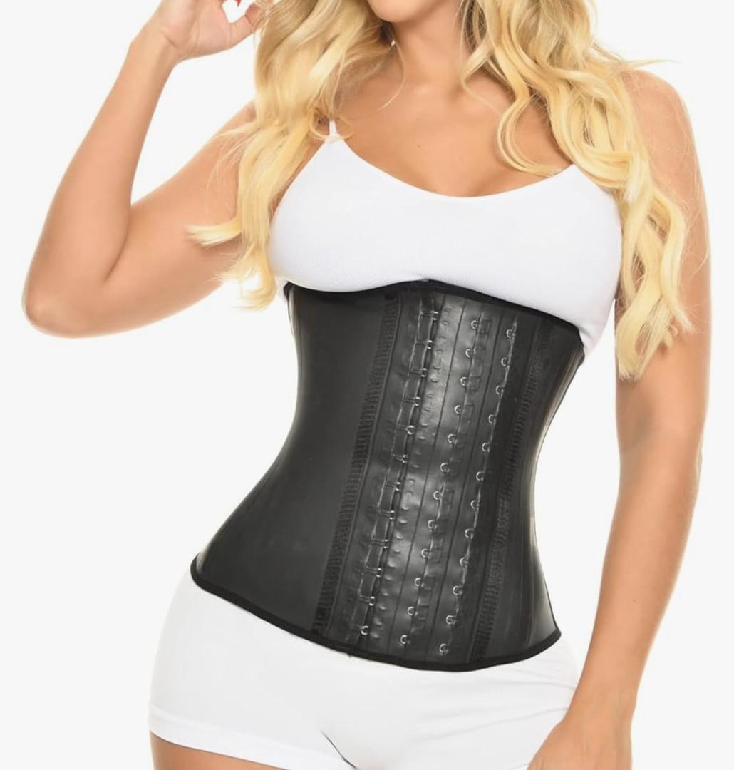 Waist Trainers for Women Belly Fat | Colombian Latex Workout Shapewear | Adjustable, Medium