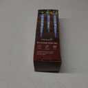 Minetom Icicle Lights Outdoor With Clips, 20ft 100 LED 20 Tubes Twinkling Crystal String Lights, Connectable Waterproof Hanging Christmas Lights Plug in for Eave Outdoor, Blue