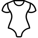 Women's Round Neck Flutter Sleeve Slim Fit Ribbed Knit Casual Summer Bodysuit Tops (XX-Large, Black)