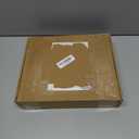 KPW Bathroom Sink Faucet 2 or 3 Hole Matte Black Center set 4 Inch Bathroom Sink Faucet 2 Handle Plating Over ABS Plastic Non-Metallic Lavatory Bathroom Faucet with Pop up Drain Water Supply Hoses