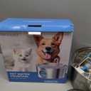Dog Water Fountain for Large Dogs: 7L/236oz/1.8G Dog Fountain Stainless Steel - Big Cat Drinking Fountain Indoor - Super Quiet Water Fountain for Dogs Inside - for Large Dog Cats & Multi-Pet Home