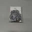 2 x Stretchy Scrunchie Lanyard for ID Badges Keys, Cute Teacher Lanyard for Women with 2 Card Holders 19.6 Inch (Black and White Checkered)