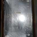 17" x 25" Black Bathroom Medicine Cabinet with Mirror, Recessed Medicine Cabinet with Round Corner & Aluminum Alloy Framed, Surface Mount Storage Cabinet for Bathroom | 2 Adjustable Glass Shelves