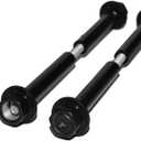 OZCO 2 Pcs OWT Timber Bolts 1/2" x 46" | Adjustable Structural Wood Bolts for Pergola, Deck, Beam and Outdoor Wood Structures | Powder-Coated Steel Hardware