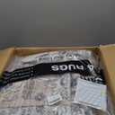 Area Rug 10x12 Washable Vintage - Soft Traditional Rugs for Living Room Large Non Slip Backing with Low Pile Farmhouse Oriental Retro Carpet for Bedroom Dining Room or Home Office - Tea Brown