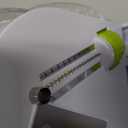 Spiralizer Vegetable Slicer (4-in-1 Rotating Blades) Heavy Duty Veggie Spiralizer with Strong Suction Cup, Zucchini Spiral Noodle/Zoodle/Spaghetti/Pasta Maker (Recipe Book and Cleaning Brush)