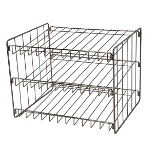 Kitchen Details 3 Tier Can Organizer | Canned Food Storage Rack | Kitchen Cabinet and Pantry Organization | Holds 36 Cans | Space Saving | Onyx