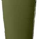 Retrospec Dream Mummy Sleeping Bag - 5, 15, & 30F Cold Weather Camping & Travel Essential Gear with Water - Resistant Shell & Synthetic Fill - Zippered Pocket & Stuff Sack, 15F Long