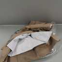 Light Brown Pinch Pleated 100% Blackout Linen Curtains for Bedroom 84 Inch Length Room Darkening with Liner Tan Coffee Window Curtains 84 Inches Long for Living Room Black Out Pleat Drapes Back Tab (40"W x 84"L (Pack of 2))