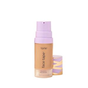 tarte face tape foundation  Full-Coverage 12hr Waterproof Makeup, Hydrating & Smoothing with a Natural Matte Finish for Transfer-Proof Comfortable Long-Wear Foundation, Vegan & Cruelty-Free (27S light-medium sand (light to medium skin with warm, golden undertones))