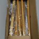 IKULE Gold Square Wedding Arch 4FTx6FT Backdrop Stand Metal Balloon Arch Stand Garden Arbor Frame for Wedding Birthday Party Baby Shower Photo Booth Background Decoration