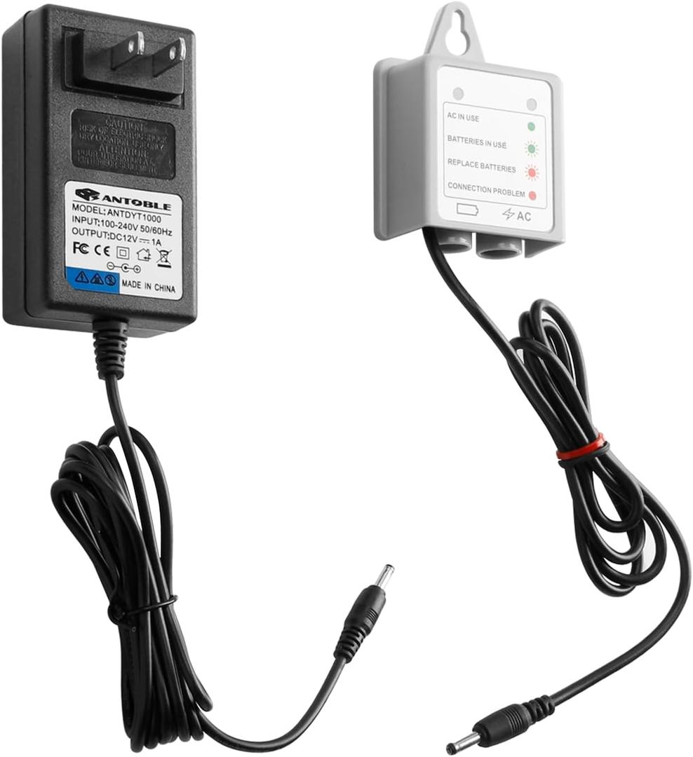 169031 AC Power Cord Adapter Kit for Moen MotionSense, AC Adapter and Power Splitter Kit Replacement for Moen AC Adapter 169031,Faucet AC Adapter Compatible with 7594E, 7185E, 7565E, S72308E Series