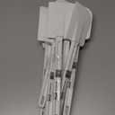 9 Pack Rubbermaid Commercial Products Scraper Spatula/Food Scraper 13.5-Inch Dishwasher Safe White Heavy Duty Rubber Silicone Spatula for Resturant/Home Cooking/Baking 