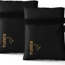 Kuuqa Outdoor Faucet Cover Socks for Freeze Protection, Set of 2(Black)