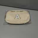 Mothers Day Gifts for Mom,Mom Gifts from Daughter,Gifts for Mom,Gifts for Wife Sister Her,Birthday Gift for Mom,Mother in Law Gift,Mama Gifts Idea,Crossbody Bags,Initial White M,Cream Bag