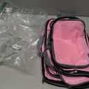 BAGAIL 4 Set/6 Set/8 Set Compression Packing Cubes Travel Accessories Expandable Packing Organizers (Cloth Pattern, 4-Pink)