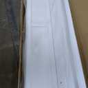 Ball & Cast Queen Size Murphy Bed,Murphy Bed Cabinet W/ 2 Four-Layer Shelves and 4 Drawers,Wall Bed W/LED Lights & Handle,Wood Folding Hidden Bed Frame for Guest Room,Bedroom,Living Room,White