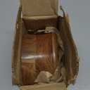 BHAVATU Jewellery box Acacia Wood Vintage Style Treasure Box Storage Organizer Trinket Keepsake Chest (5" x 5" x 3")