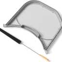 ADQ56656401 Stainless Steel Dryer Lint Filter Screen with Dryer Lint Brush Compatible with LG Kenmore Dryer DLE3500W, DLE3170W, DLE3600W, DLE3400W, Replaces ADQ566564, AP4457244, PS3531962