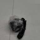 Desk Power Grommet USB C Total 30W, 3.15 Inch PD Fast Charge Desktop Power Strip 2 Outlets 2 USB Ports Recessed Flat Plug Extension Cord Mount into Countertop Shelf Cabinet End Table. (Black)