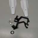 AnXin Motorcycle Handguards 7/8" and 1 1/8" Hand Guard Handlebar Protection Universal for TX125 FE 701/SM 501/S 450 350/S 250 TE 150 250/i 300/i FC 250 350 450 Dirt Pit Bike ATV White