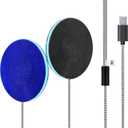 Sleep Ultra Thin Pillow Speakers with Stereo for Sleep Headphones. Headband Headphone Replacement (Straight TypeC)