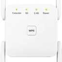 Netboost WiFi Extender,NetBoost pro WiFi Extender 2024. with Ethernet Port 2.4G Speed up to 1200 Mbps Signal Repeater Get Strong Wi-Fi Signal in Every Corner of Your Home (1200Mbps)