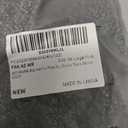 WDIRARA Women's Plus Size Glitter Drop Shoulder Sweatshirt Metallic Round Neck Long Sleeve Party Rave Pullover Tops (Silver)