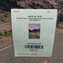 Endless Desert Canyon Road Purple Sky Oversized Wall Plaque Art,"18x12"