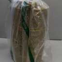 Raffle Drum 15" x 7" Holds 3,000 Tickets, Thickened Metal Raffle Ticket Spinner Box with Sealing Tape, Silent Design Raffle Ticket Cage with Wooden Turning Handle & Stable Tripod Stand for Games