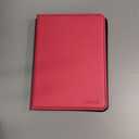 CoBak Case with Stand for Kindle Paperwhite 12th Gen 2024 Released (7") & Kindle Colorsoft Signature Edition - Durable PU Leather Cover with Auto Sleep Wake, Card Slot, Hand Strap Feature, Raspberry