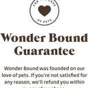 Amazon Brand - Wonder Bound Chicken Flavor Dental Sticks for Large Dogs (Over 30 lbs), 6-Ridge Shape for Plaque & Tartar Control, Freshens Breath, Made With Real Chicken, 40 Count (Pack of 1) (EXP 05/22/27)