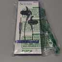 APETOO Wired Ear Buds Sport in-Ear Headphones w/Anti Fall/Hurt Wingtips, Mute Mic, Pure Stereo Bass, Noise Isolating Aux 3.5mm Earbuds for Running/iPhone/Samsung/Android/Laptop/PC/School/Small Ear