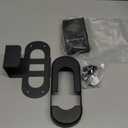 Anti-Theft Video Ring Doorbell Mount, Compatible with Video Doorbell, No Drill Adjustable Mounting Bracket Holder for Wireless Doorbells in Apartments, Enhanced Protection Ring Camera Mount Bracket