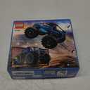 LEGO City Blue Monster Truck Off-Road Toy Playset with a Driver Minifigure, Imaginative Toys for Kids, Fun Gift for Boys and Girls Aged 5 Plus, Mini Monster Truck, 60402