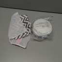 Organic Nursing Pads - 14 Washable Breast Pads for Breastfeeding, Wash Bag, Viscose Derived from Bamboo Reusable Nipple Covers for Breastfeeding Essentials, Soft & Absorbent (Pastel Touch, L 4.8")