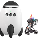 QNHMPW Baby Rocker, Baby Vibrating Soother Gently Rocks Any Stroller or Pram, White Noise Sound Machine Baby with 11 Sounds, Adjustable Speed, Baby Sleep Aid Newborn Essentials Must Haves Gifts