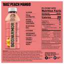 BODYARMOR LYTE, Peach Mango, Electrolyte Drink, 20 Calories, 16 Fl Oz Bottles (12 Pack), Coconut Water Sports Drink, Natural Flavor & B Vitamins