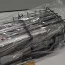 Veken Shower Caddy 6-Pack,Advanced Rustproof Design, No Drilling Adhesive Shelves, Rack with Soap Holder, Large Capacity Bathroom Organizers and Storage, Wall-Mounted Kitchen & Home Decor (Black)