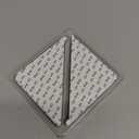 Rabenda 12 Pcs Rug Tape, Non Slip Rug Pads Grippers for Hardwood Floors and Tiles, Reusable Carpet Tape for Area Rugs, Double-Sided Adhesive Rug Stickers Keep Corners Flat (Black)