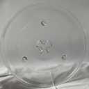 10 1/2 Inches Replacement Microwave Glass Plate Compatible with Hamilton Beach 252100500497, HB-P90D23, Microwave Glass Turntable Compatible with GE, Sunbeam, Emerson P23, Replace Part #252100500497